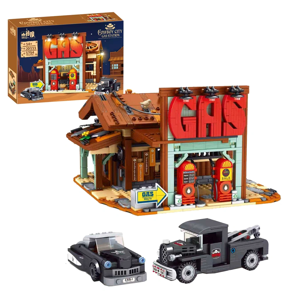CBOX JD111 Cowboy City Gas Station Modular Buildings