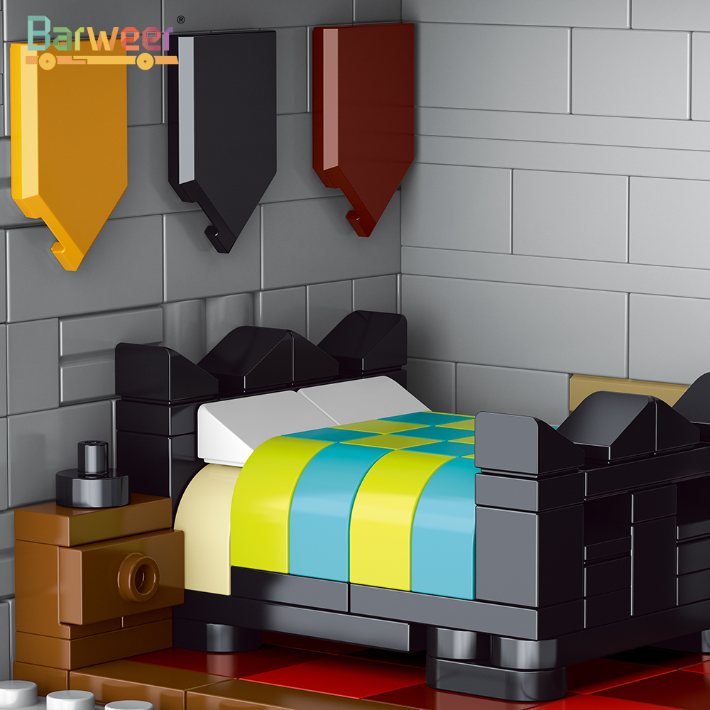 Rest rooms inside Barweer BWR009 Crow Kings Castle Modular Buildings.