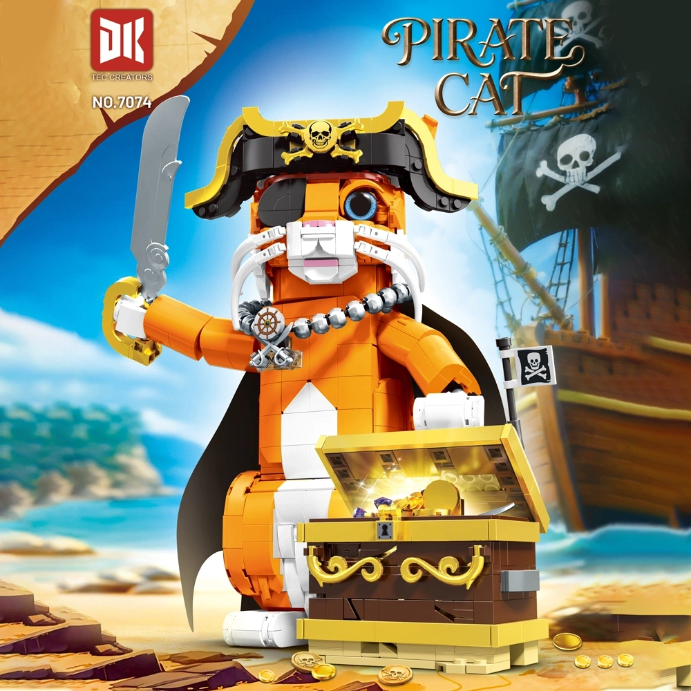 DK 7074 Pirate Cat Pirates