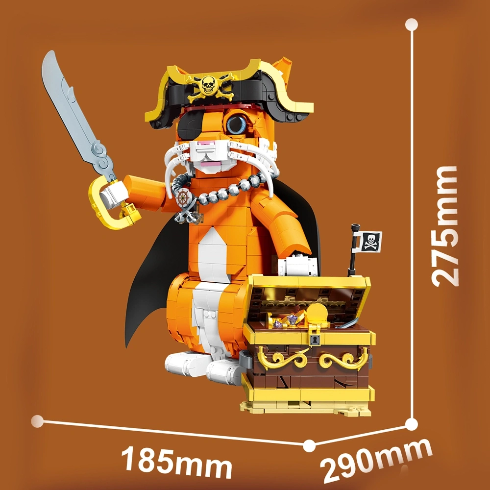 DK 7074 Pirate Cat Pirates