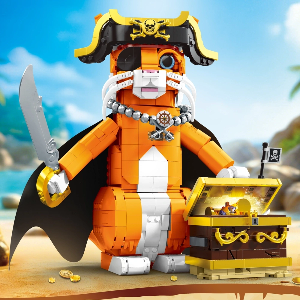 DK 7074 Pirate Cat Pirates