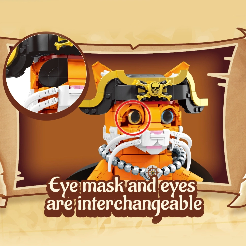 DK 7074 Pirate Cat Pirates