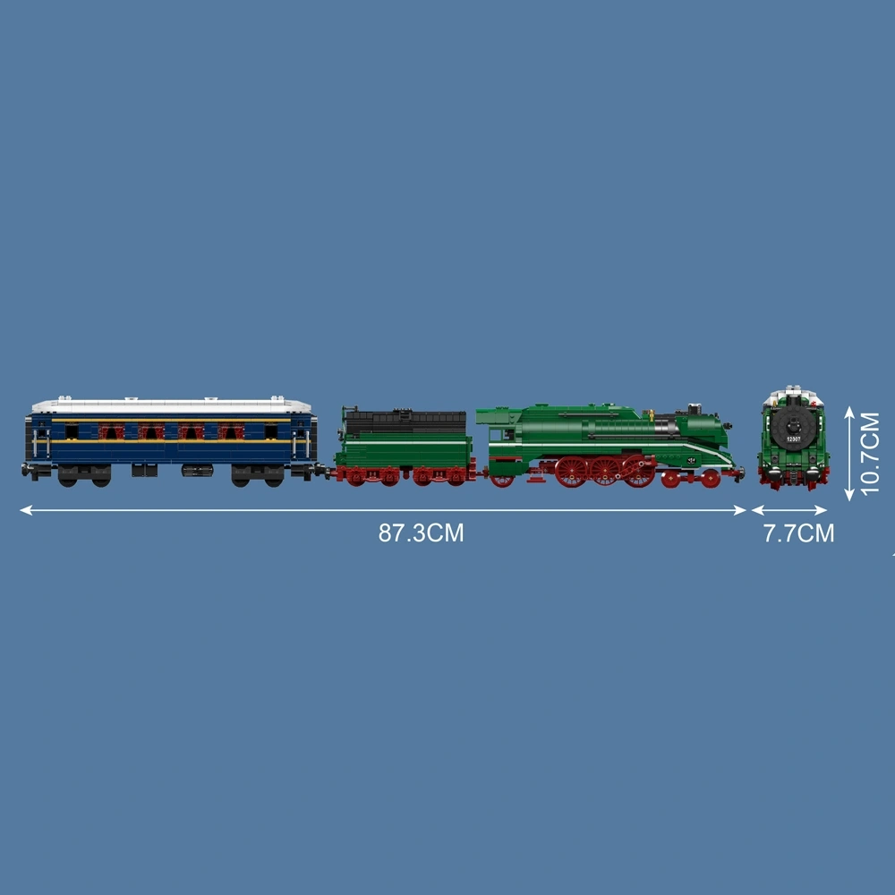 MouldKing 12007S BR18 201 German Express Technic