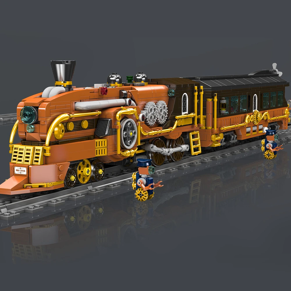 MouldKing 12046 Steampunk Train Technic