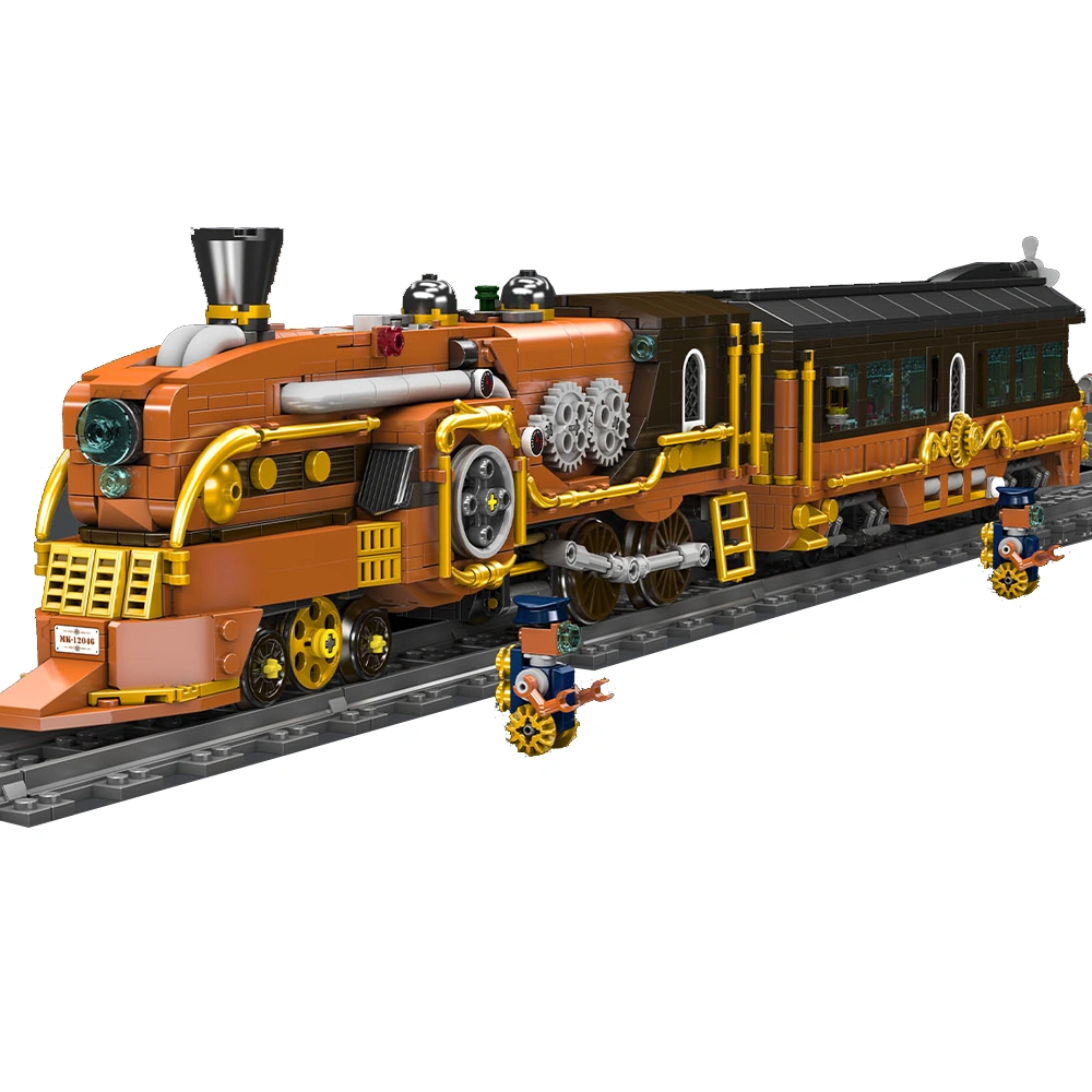 MouldKing 12046 Steampunk Train Technic