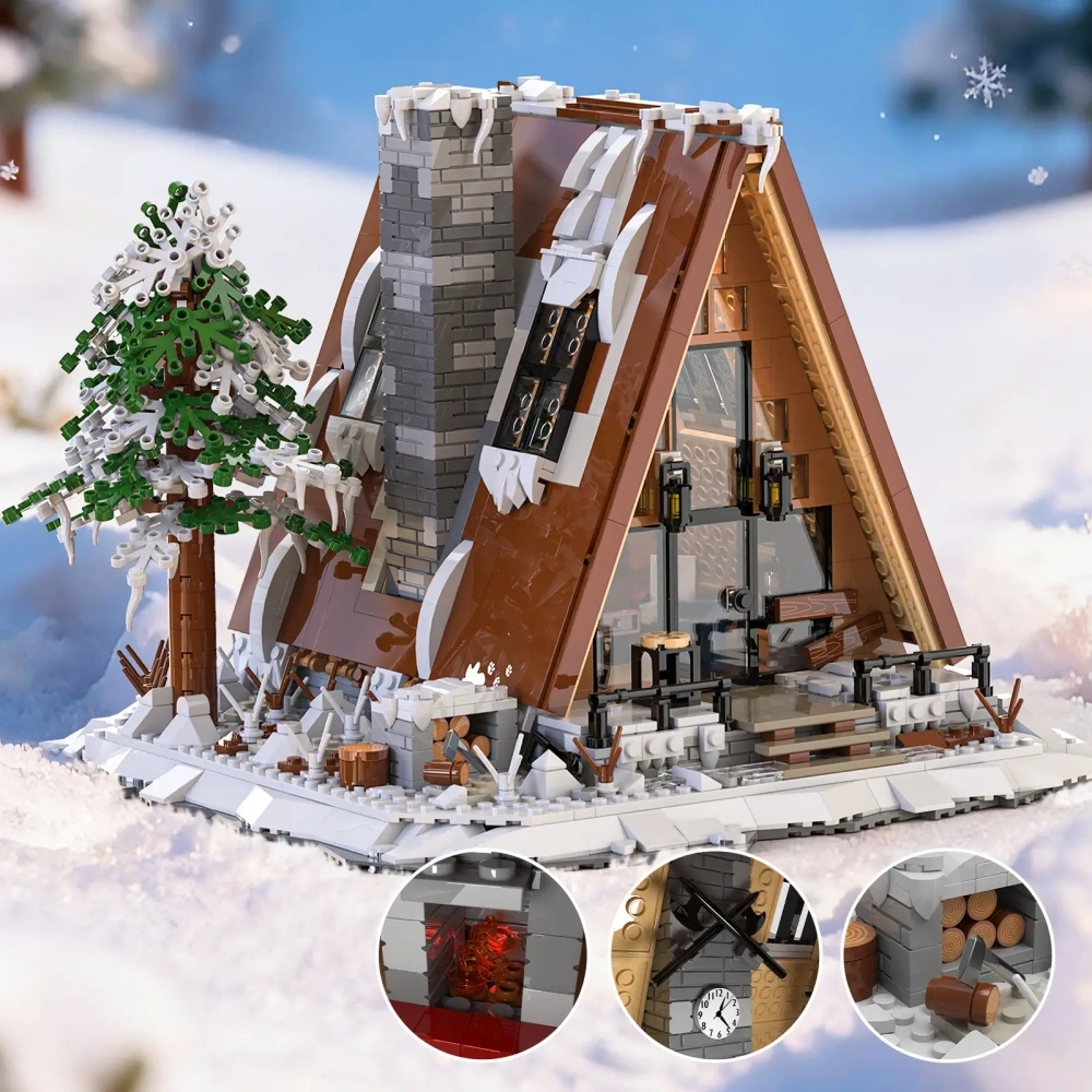 Xbert 66151 A-Frame Snow Cabin Modular Buildings