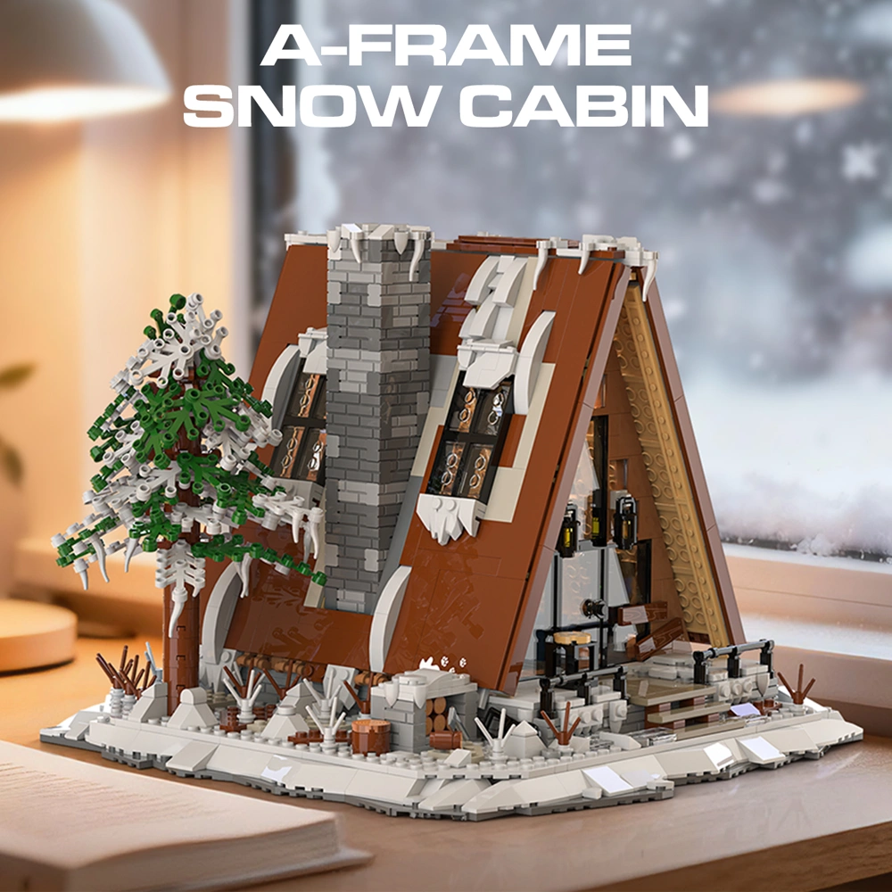 Xbert 66151 A-Frame Snow Cabin Modular Buildings