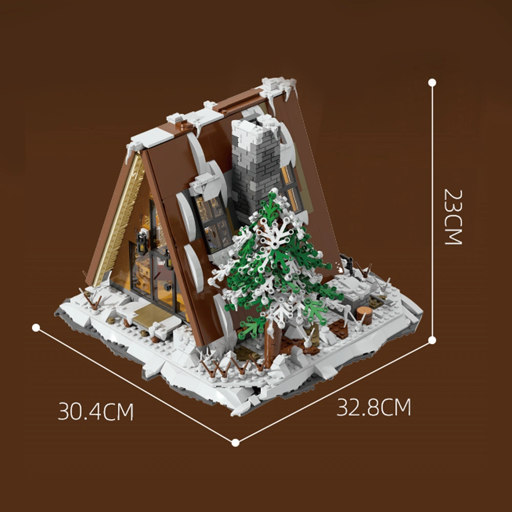 Xbert 66151 A-Frame Snow Cabin Modular Buildings