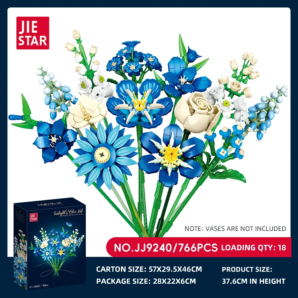 JIESTAR JJ9240 Midnight Tulip Creator Expert