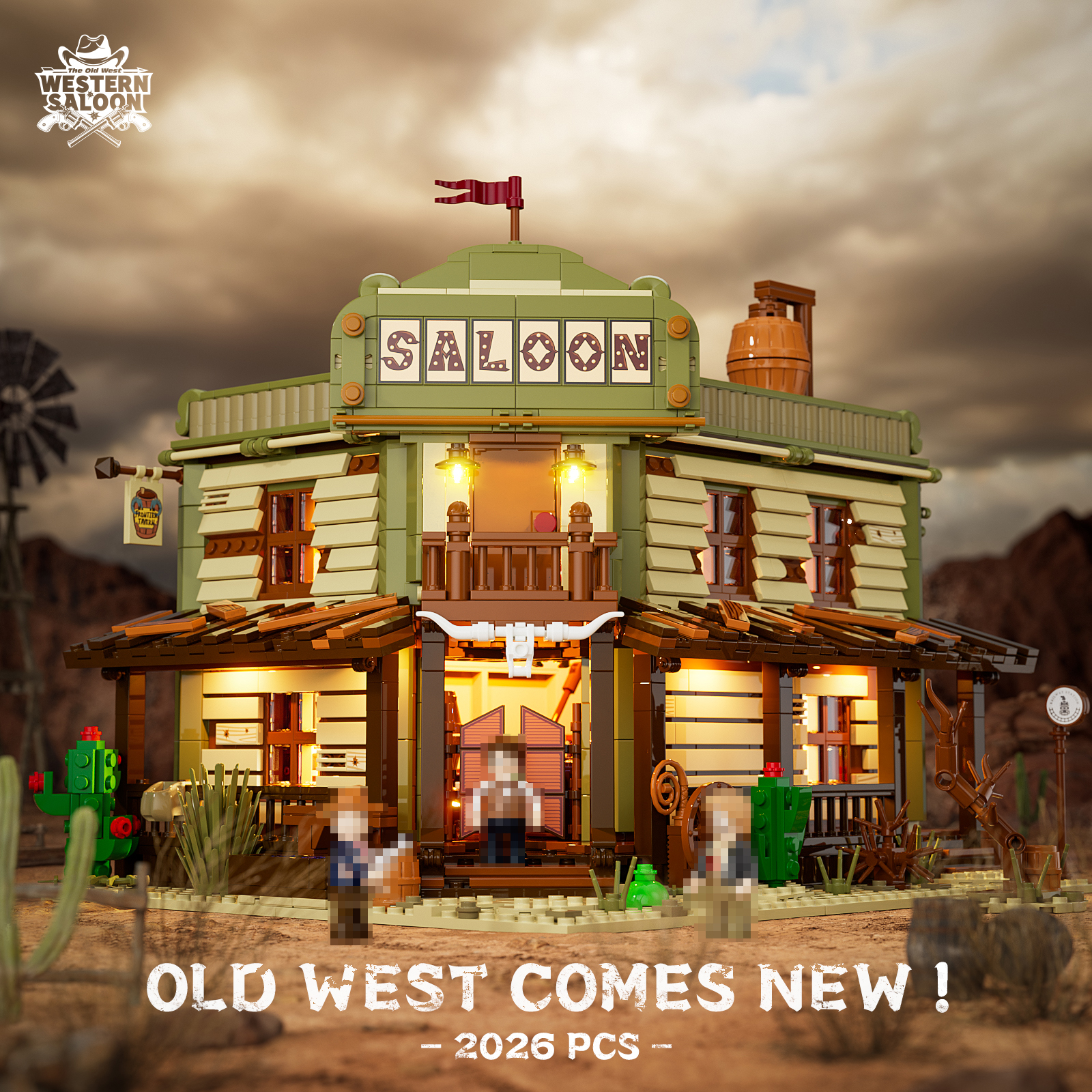 Saloon Modular Building FunWhole F9021 Western Saloon Modular Buildings Europe Warehouse Express