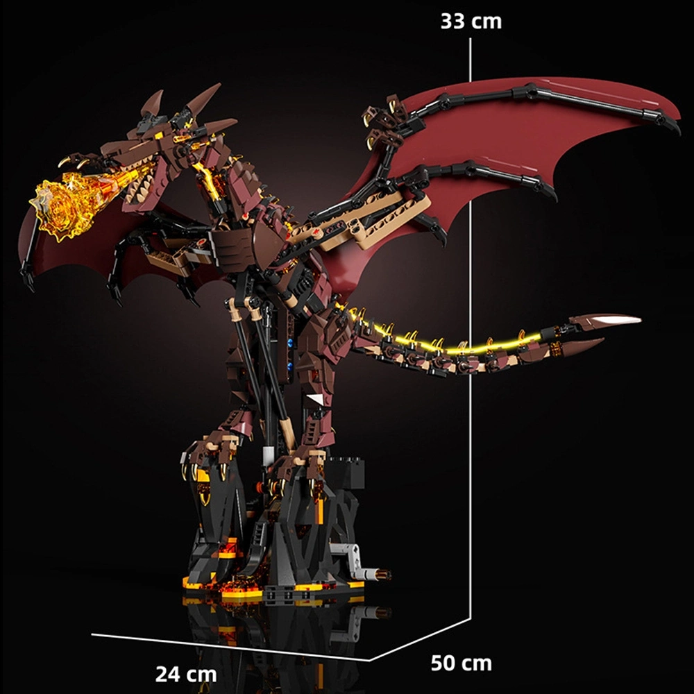 MJI 13102 Fire Breating Dragon Monster Dinosaur