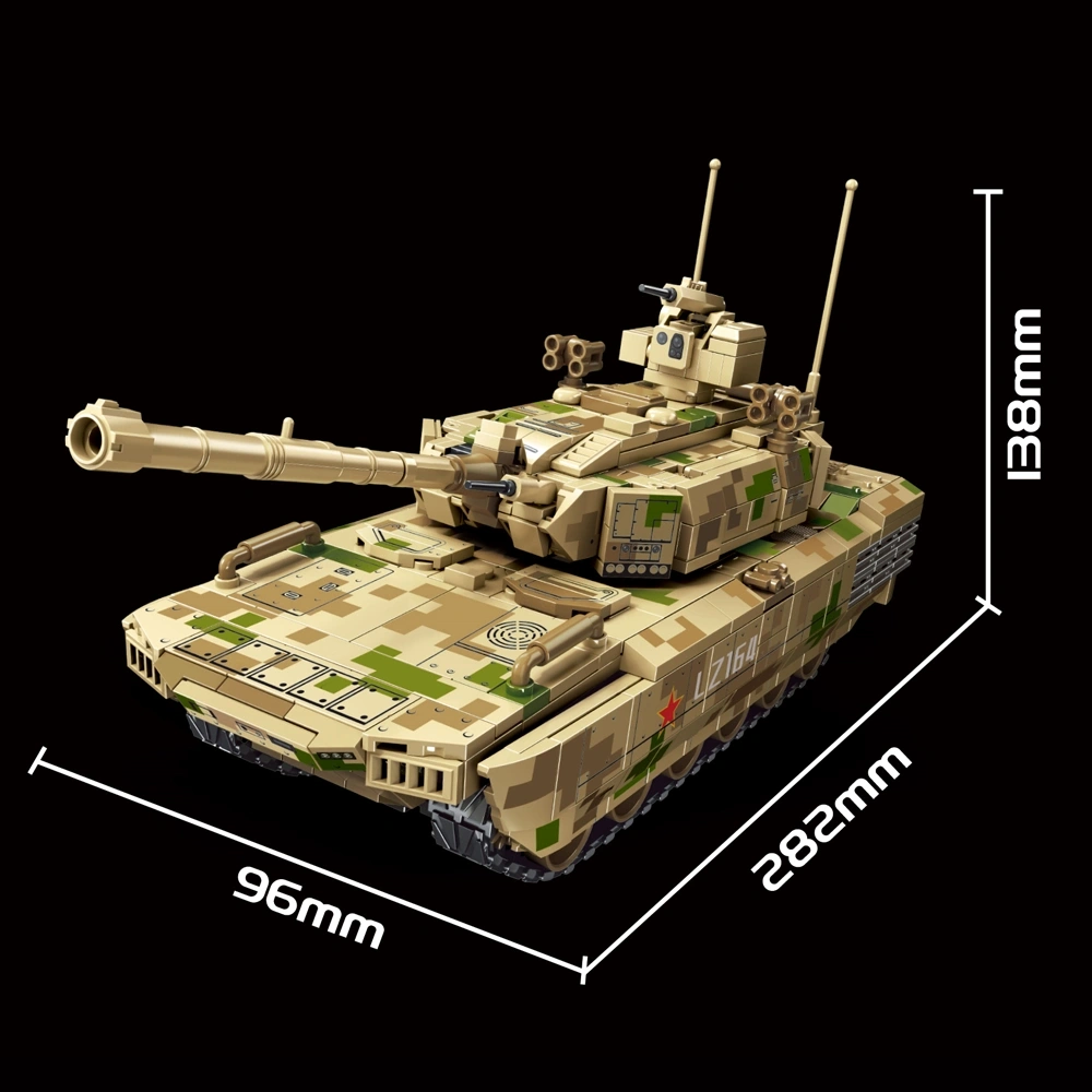 SEMBO 203273 ZTZ-100 Main Battle Tank Military