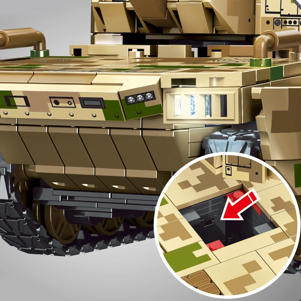SEMBO 203273 ZTZ-100 Main Battle Tank Military