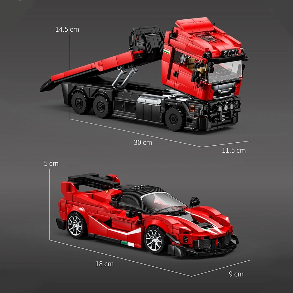 12GO 95002 Trailer Set Technic