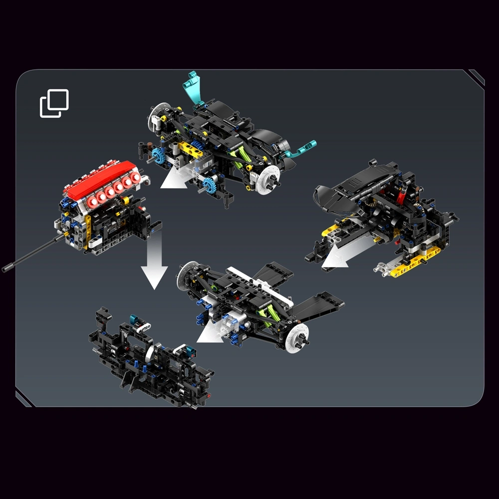 Eikee Y18083 Super Car LM-V12 Valkyrif Technic