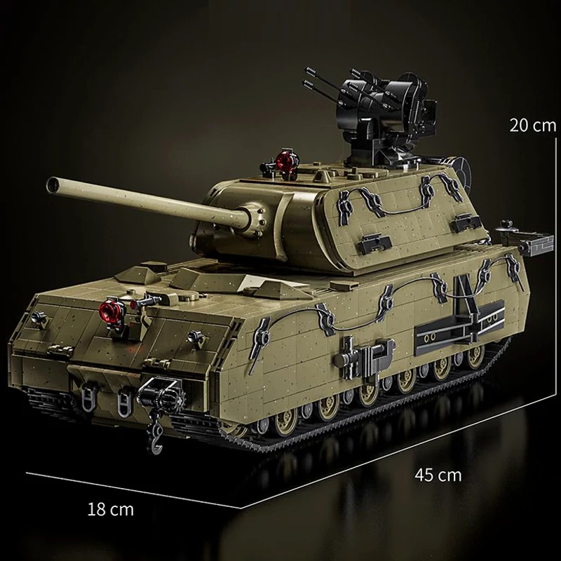 12GO 98001 PANZER VIII MAUS Tank Military