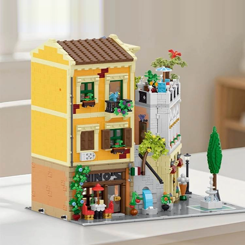The appearance of the XMORK 10216 Rome Corner Store Modular Set.