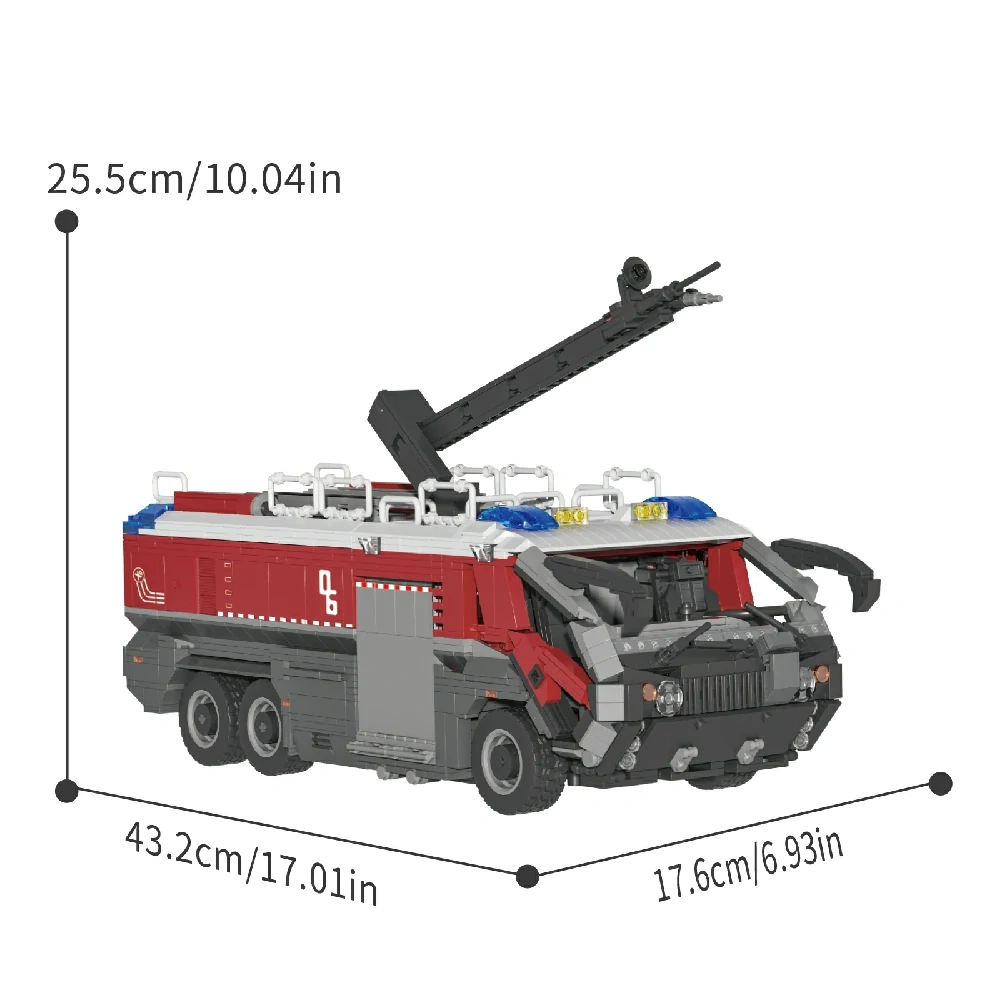 XBERT 66106 Airport Rescue Fire Truck Technic
