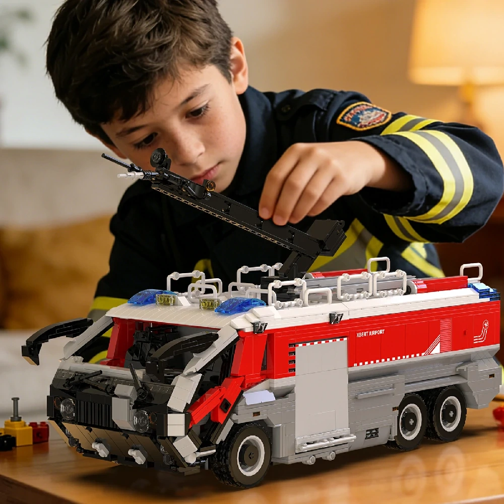 XBERT 66106 Airport Rescue Fire Truck Technic