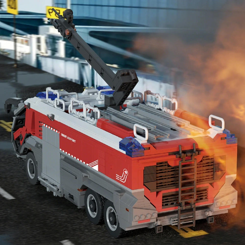 XBERT 66106 Airport Rescue Fire Truck Technic