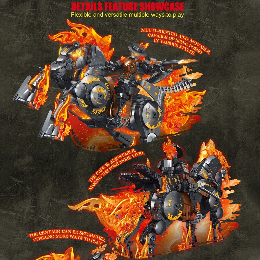 CBOX JD141 Flame Knight Movie