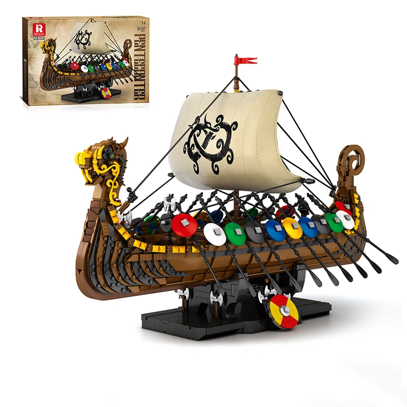 Reobrix 66101 Penteconter Viking longship Historical