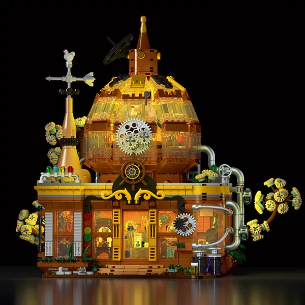 LEGO MOC XMORK 020202 Steampunk Magic Shop Modular Buildings