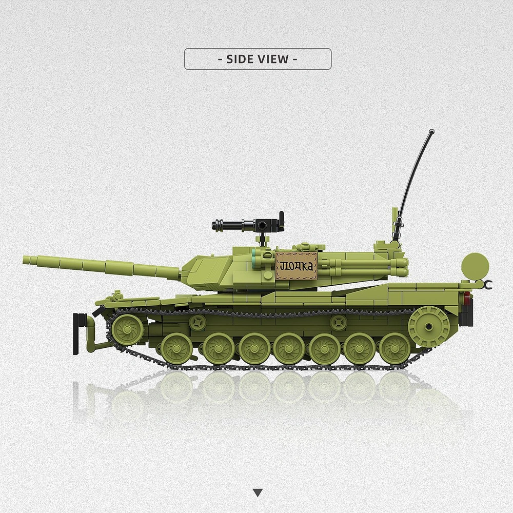 ThirdParty 300027 M1-KVT Tank Military: Build a Realistic Military