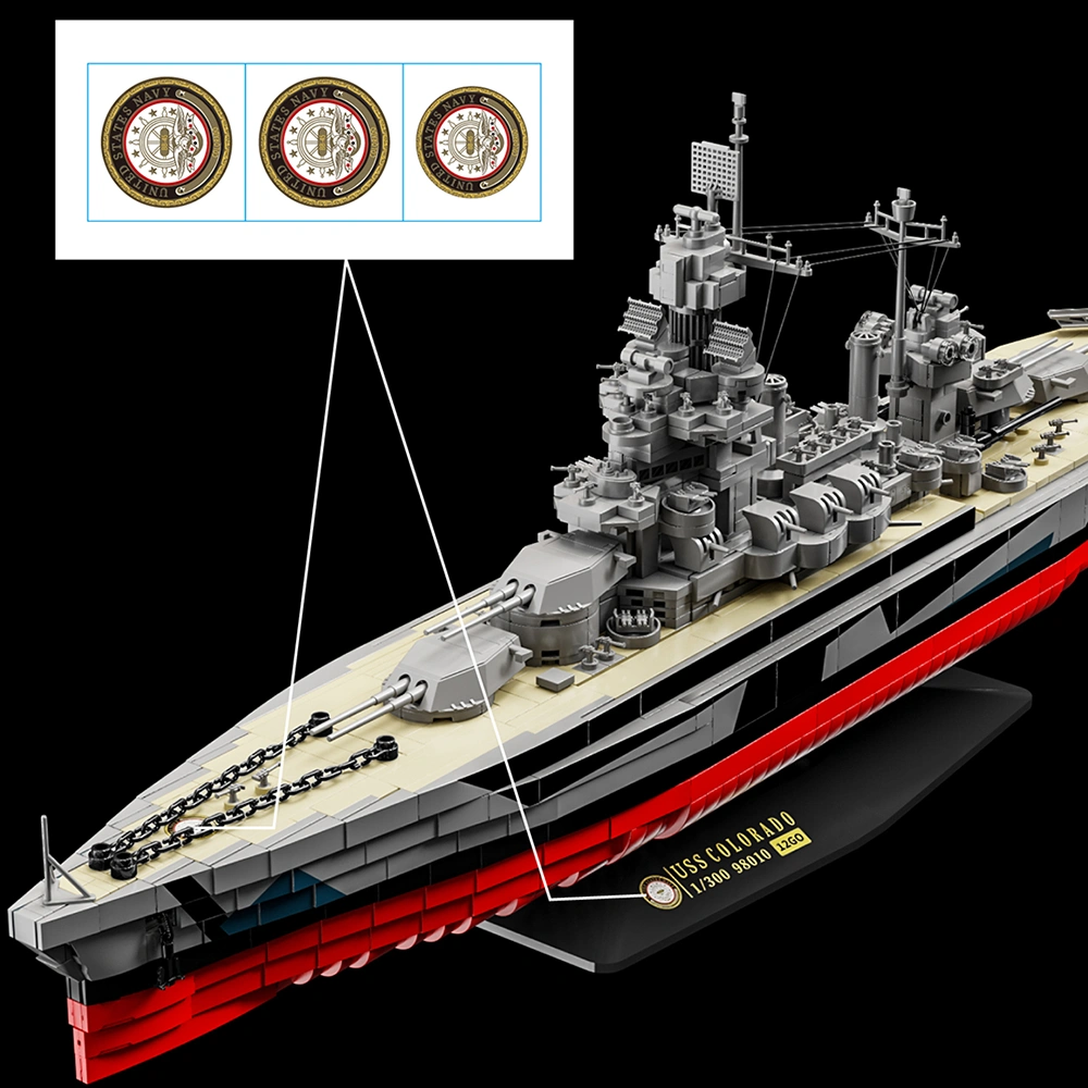 12GO 98010 USS Colorado Military