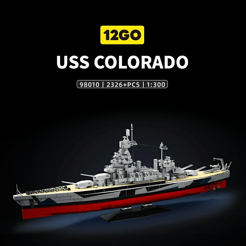 12GO 98010 USS Colorado Military