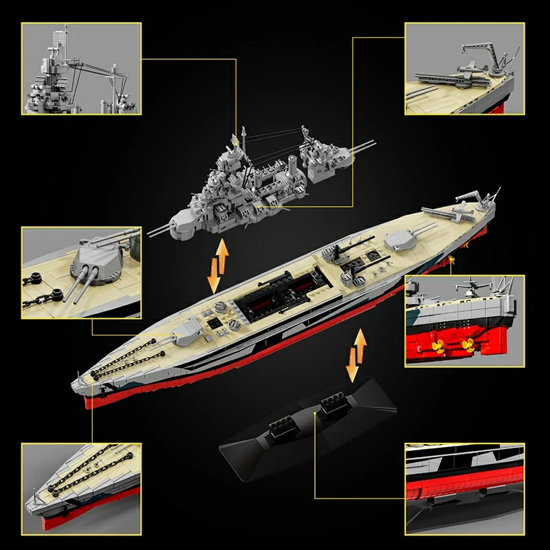 12GO 98010 USS Colorado Military