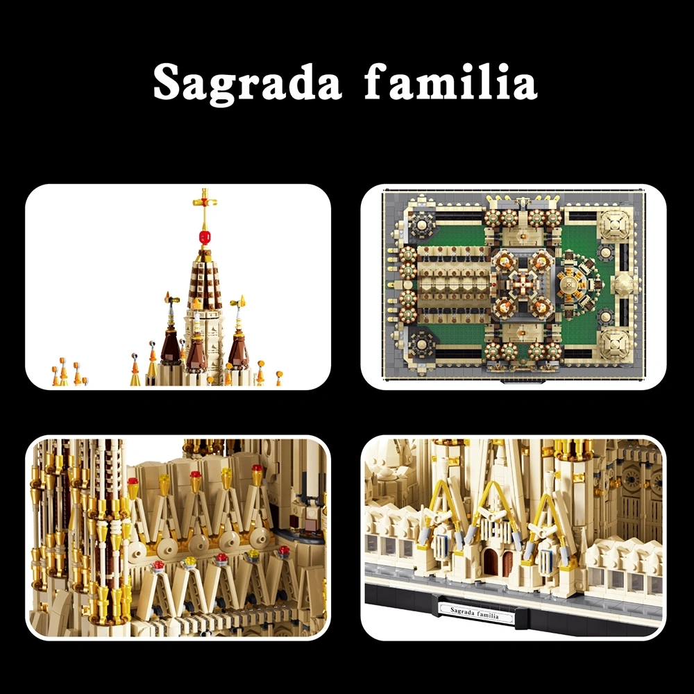 XINGBAO 86388 Sagrada Familia Modular Buildings