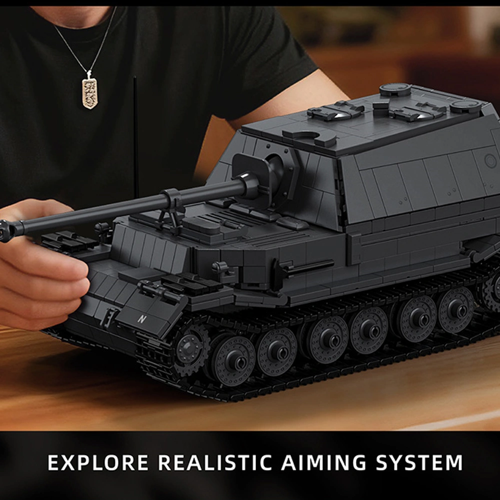 12GO 97021 Jagdpanzer Tiger/P Tank Military