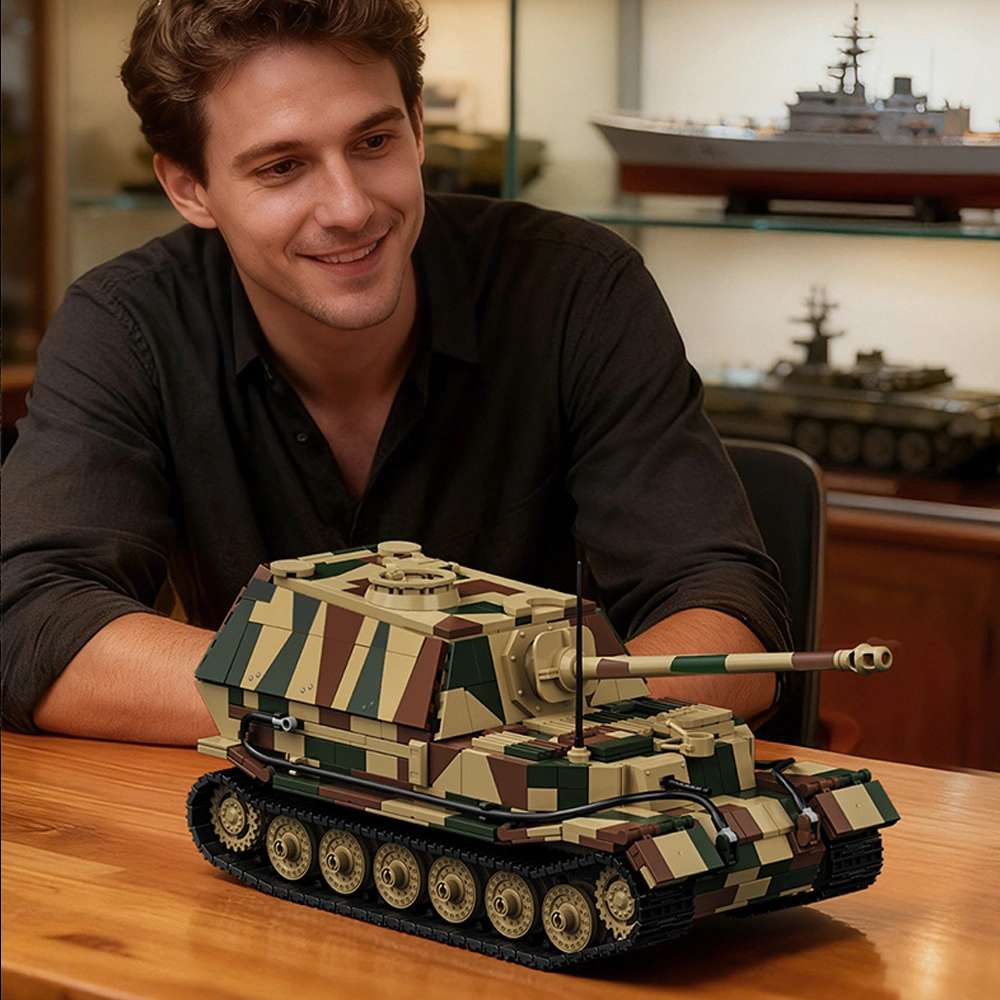 12GO 97023 Jagdpanzer Tiger/P (Elephant) Tank Military