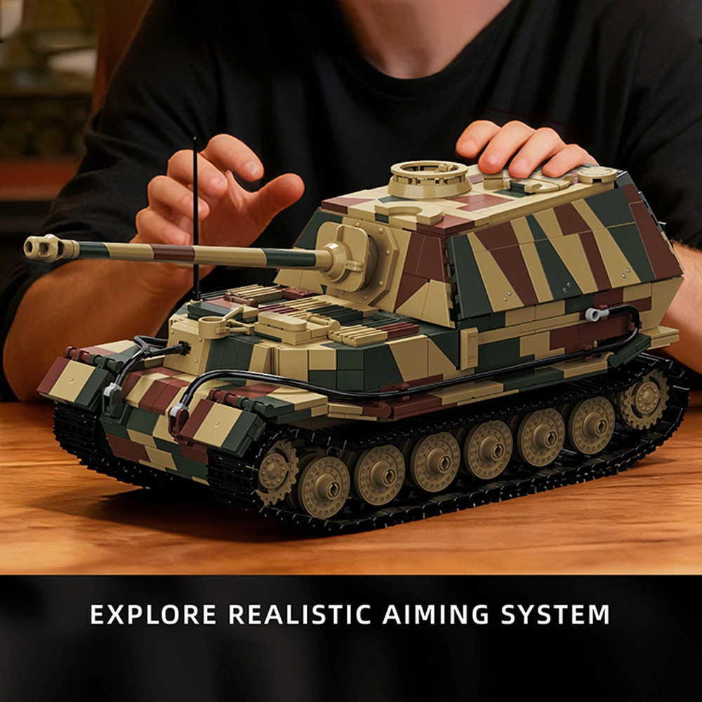 12GO 97023 Jagdpanzer Tiger/P (Elephant) Tank Military