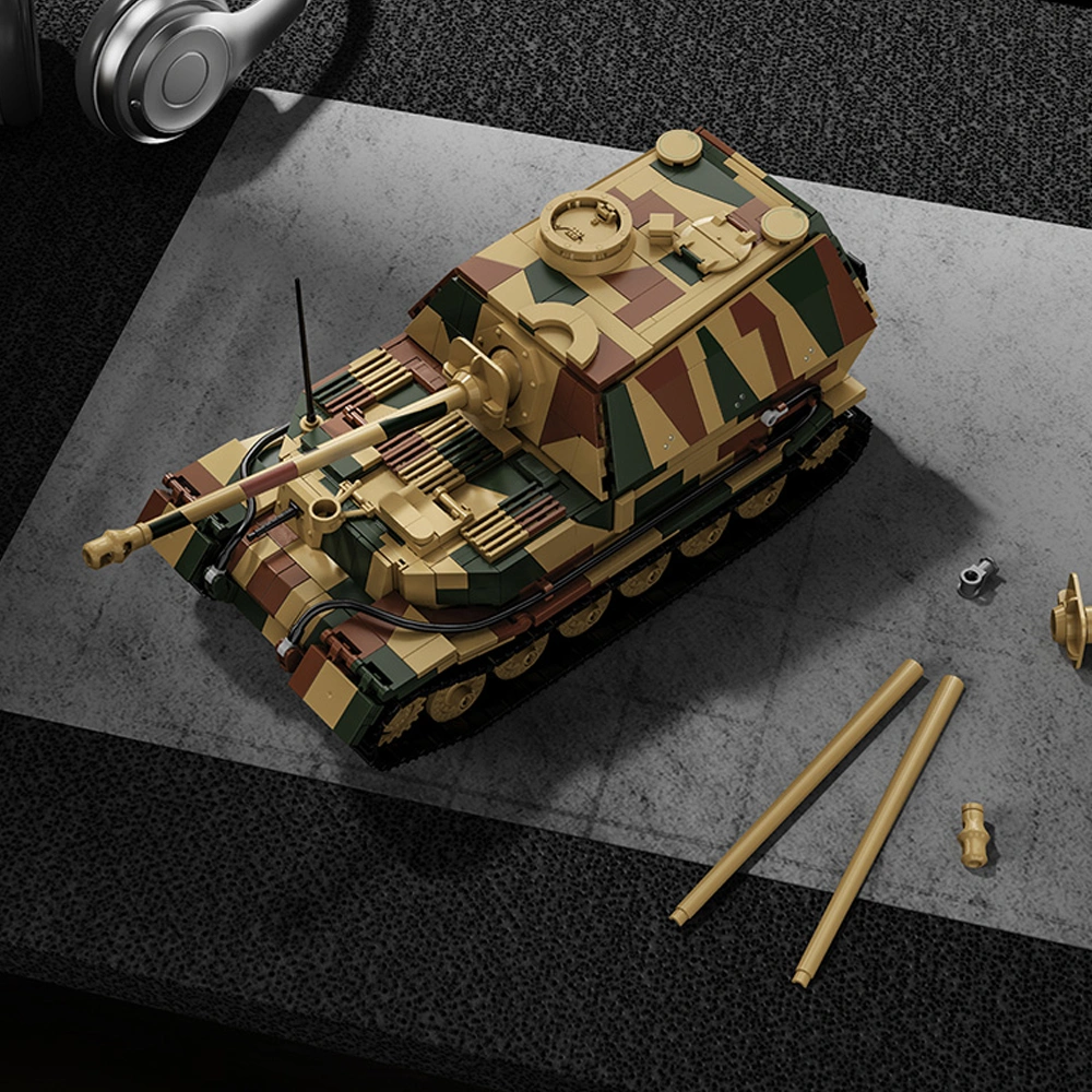 12GO 97023 Jagdpanzer Tiger/P (Elephant) Tank Military