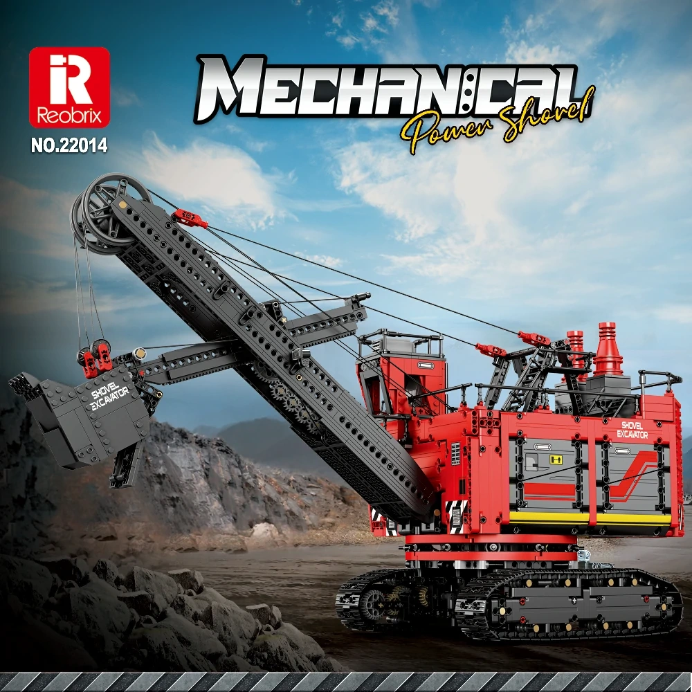 Reobrix 22014 Front shovel rope excavator Technic