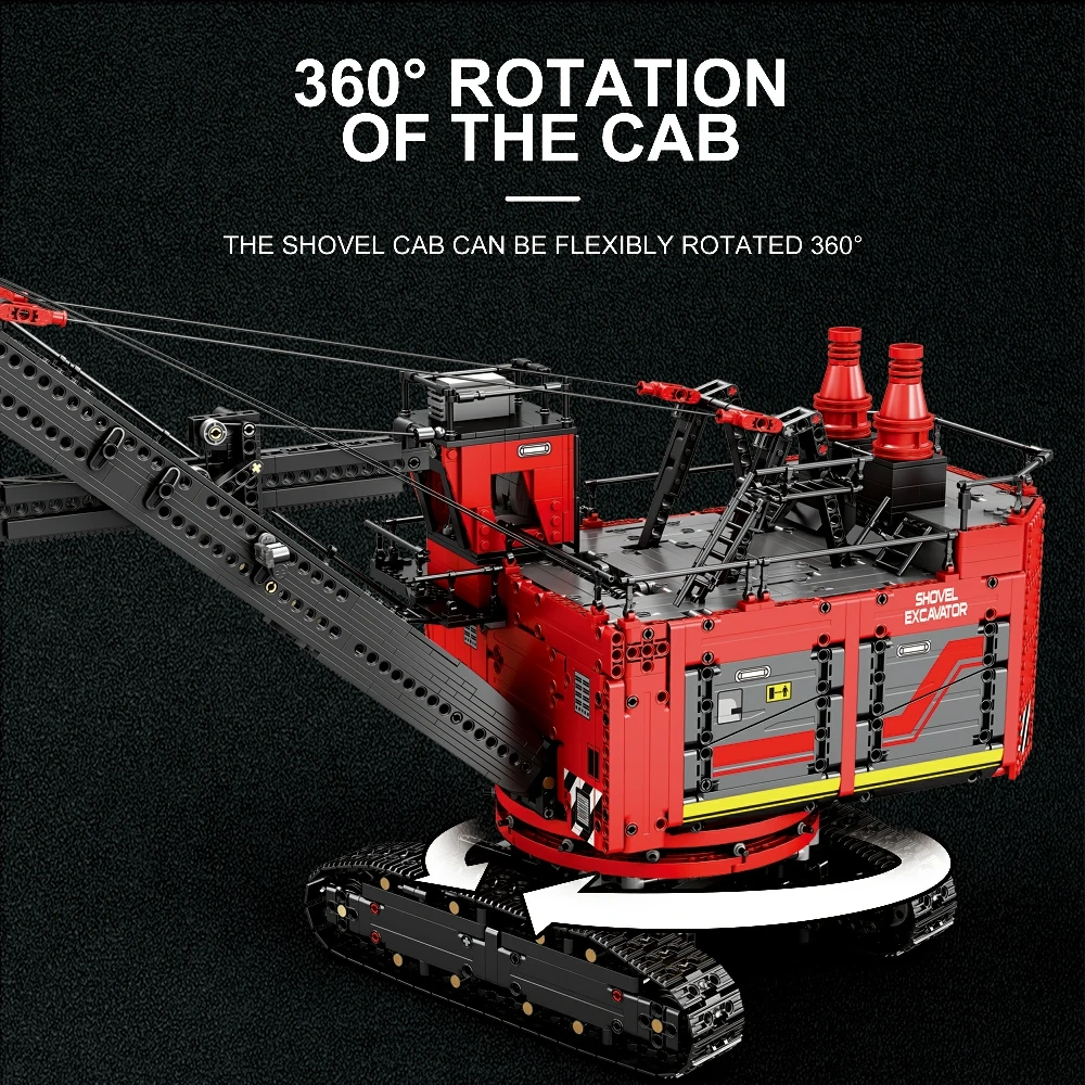 Reobrix 22014 Front shovel rope excavator Technic