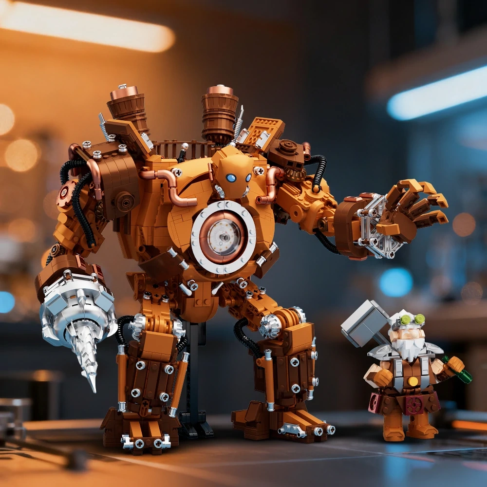 Iambrick 30704 Steam War-Construct Creator Expert