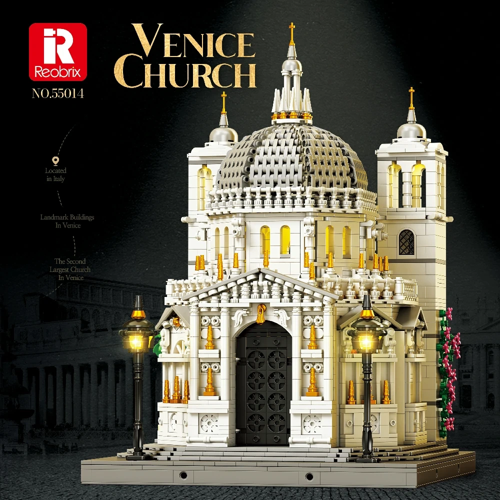 Reobrix 55014 VENICE CHURCH Modular Buildings