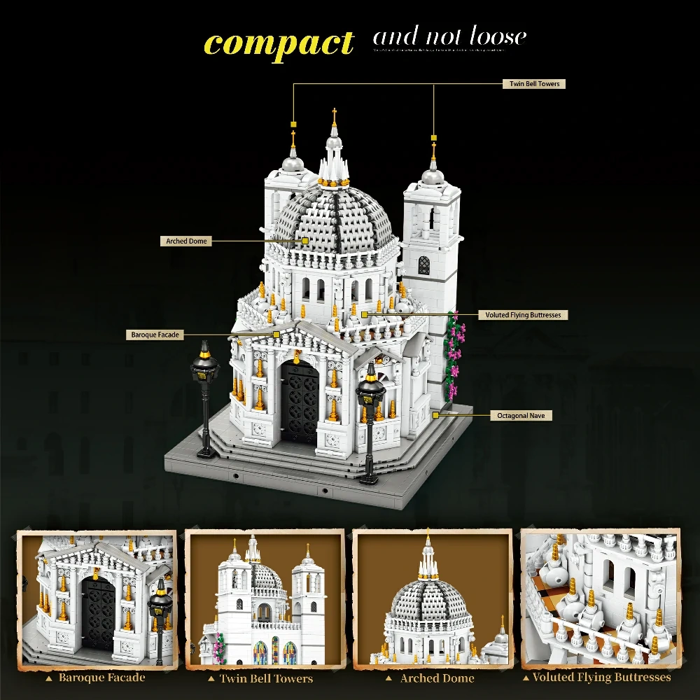 Reobrix 55014 VENICE CHURCH Modular Buildings