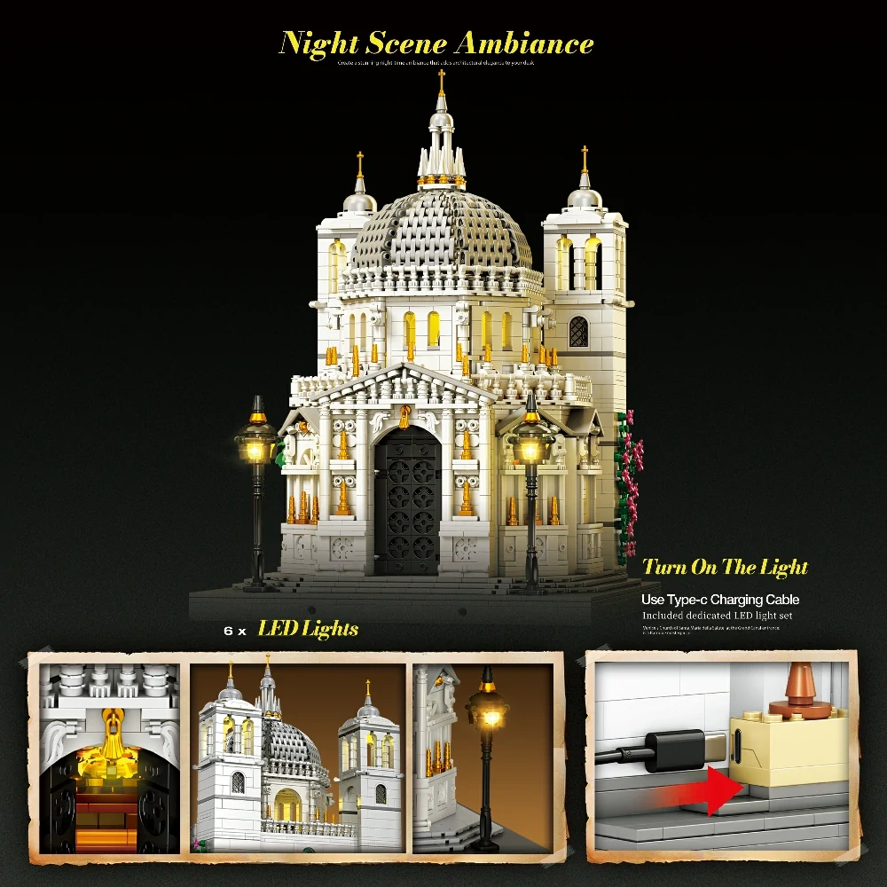 Reobrix 55014 VENICE CHURCH Modular Buildings