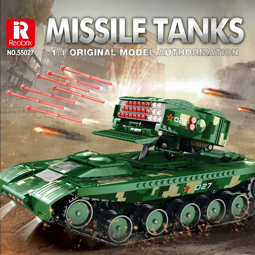 Reobrix 55027 Missile Tank WOP VIII Military