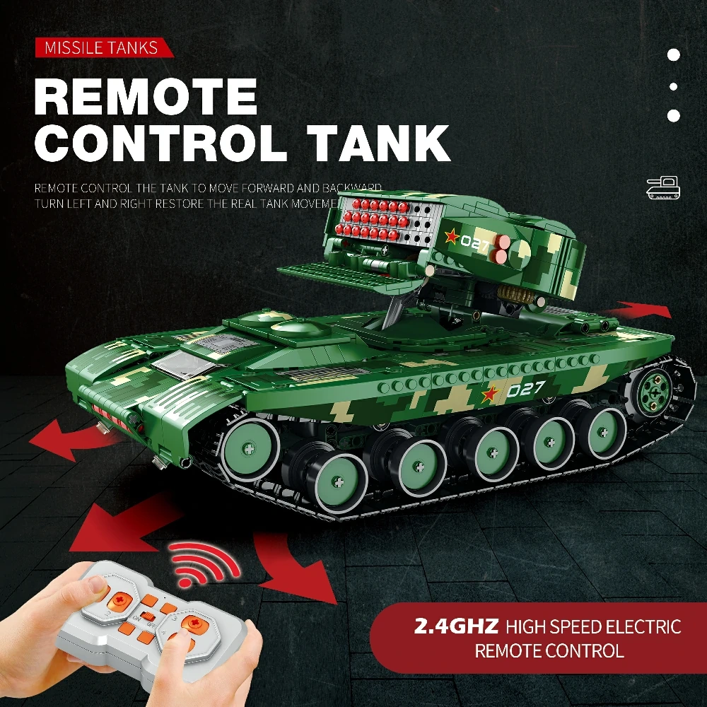 Reobrix 55027 Missile Tank WOP VIII Military