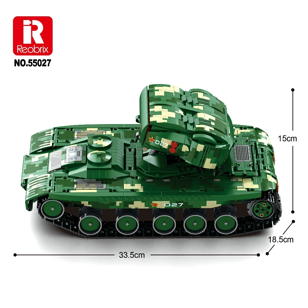 Reobrix 55027 Missile Tank WOP VIII Military