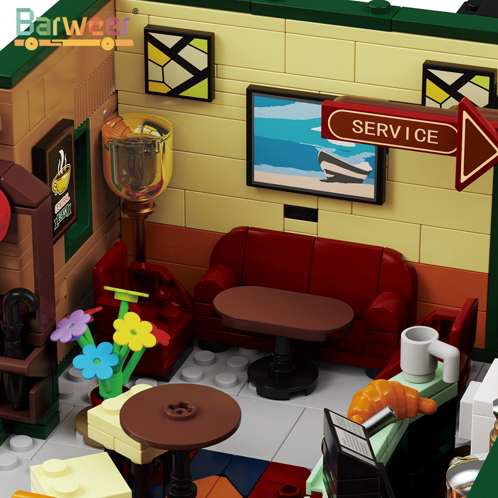 The lounge area of the first-floor coffee shop at Friends Central Perk by Barweer BWR102.