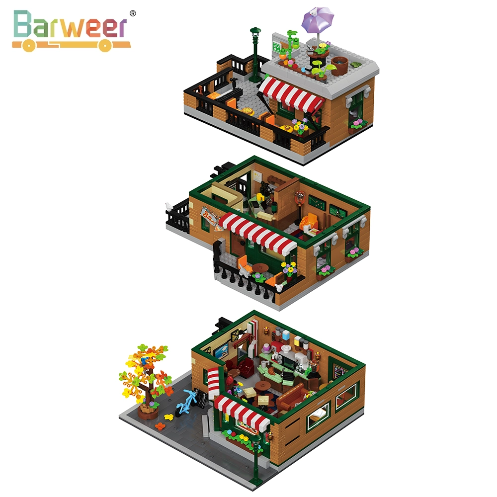 Barweer BWR102 Friends Central Perk's floor structure diagram.