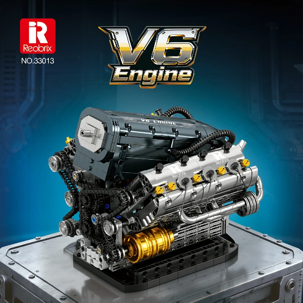 Reobrix 33013 V6 ENGINE Technic