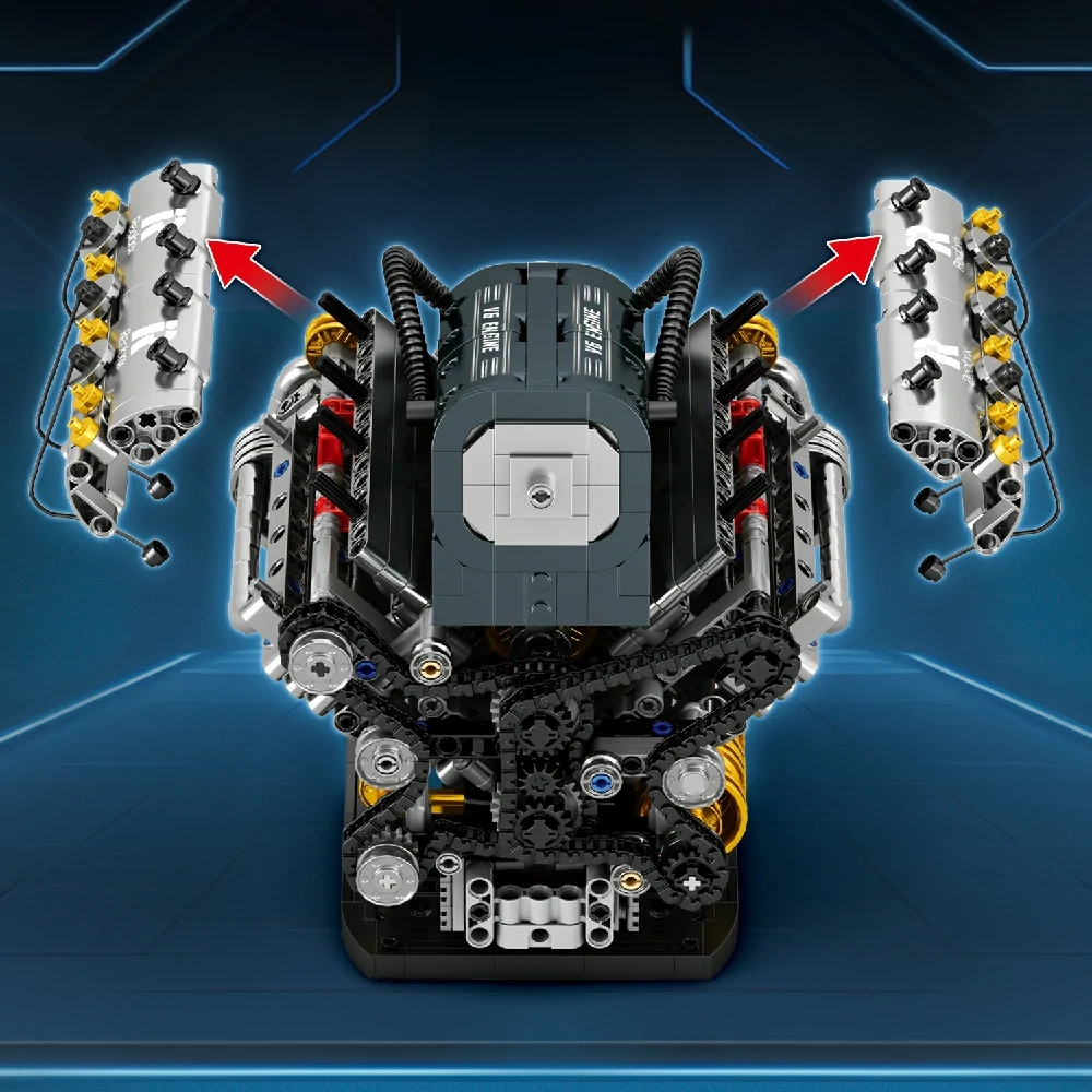 Reobrix 33013 V6 ENGINE Technic