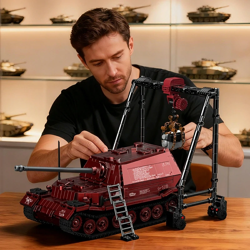 12GO 97022 Jagdpanzer Tiger/P Tank Military